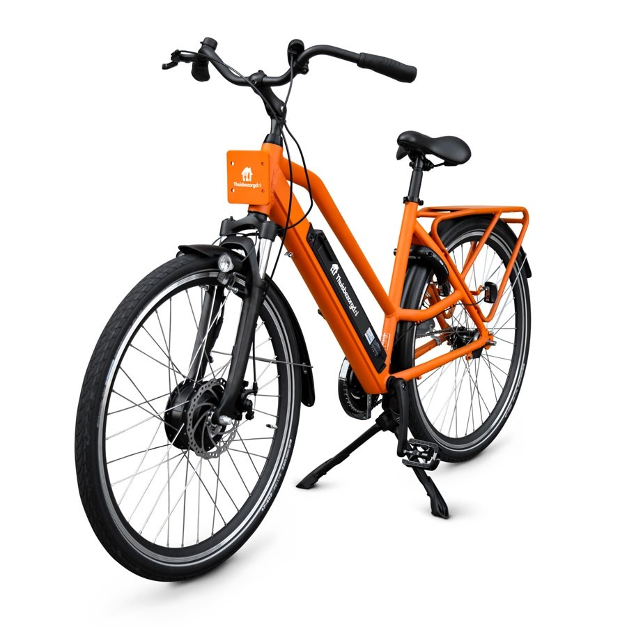 Lieferando.at | Elektrisches Lieferfahrrad mit Rahmen Typ 2 Elektrisches Lieferfahrrad